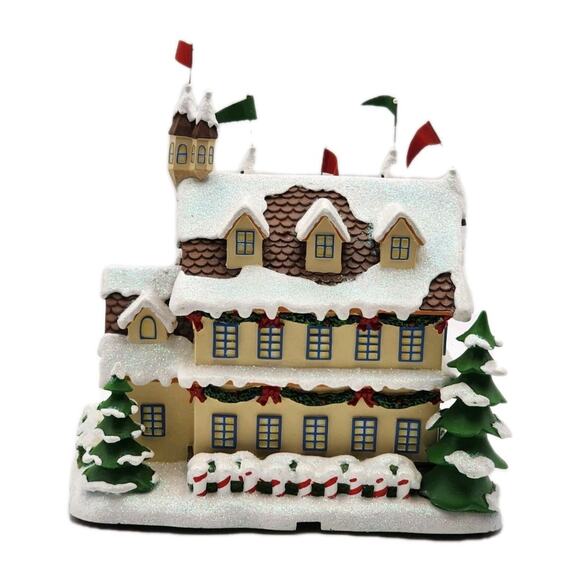 Hawthorne Village Rudolph's Christmas Town Santa and Mrs. Claus' Castle VTG 2003 - Picture 7 of 16